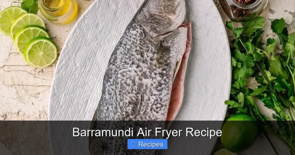 Barramundi Air Fryer Recipe