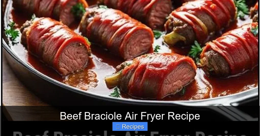 Beef Braciole Air Fryer Recipe