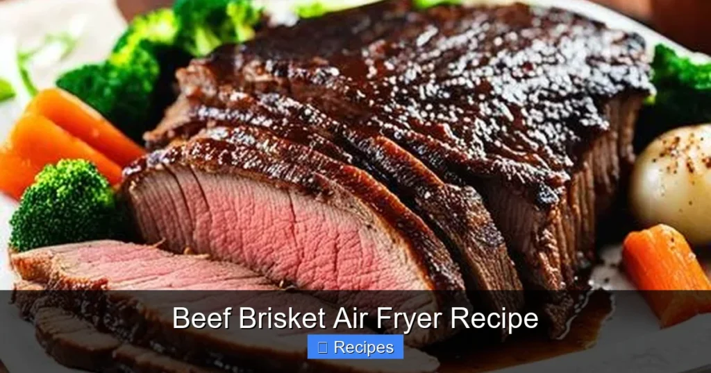 Beef Brisket Air Fryer Recipe