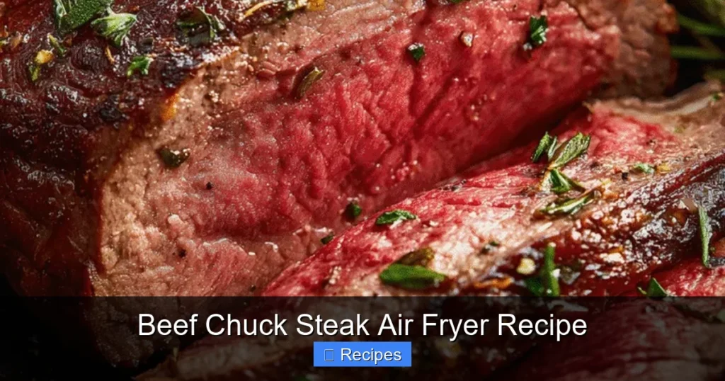 Beef Chuck Steak Air Fryer Recipe