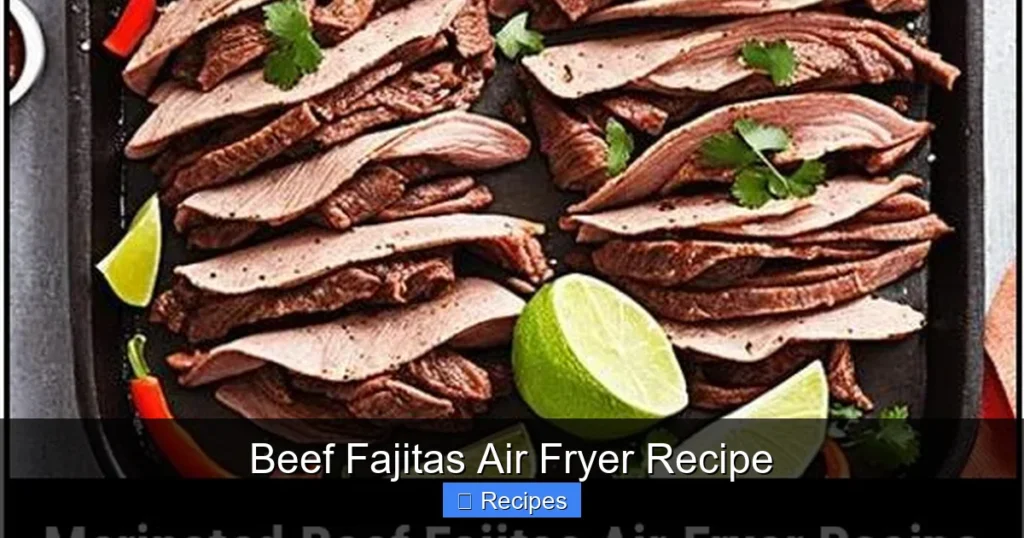 Beef Fajitas Air Fryer Recipe