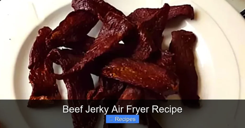 Beef Jerky Air Fryer Recipe