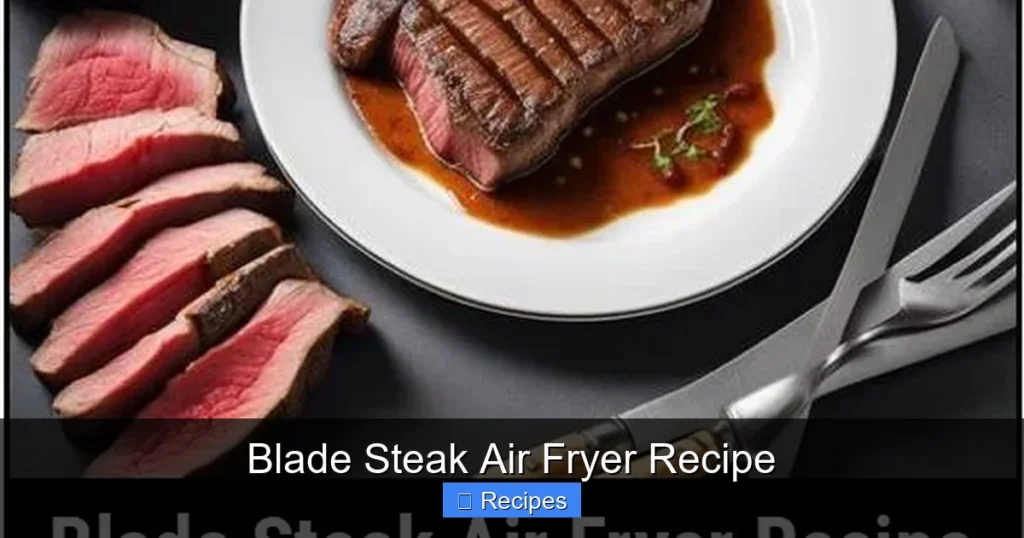 Blade Steak Air Fryer Recipe