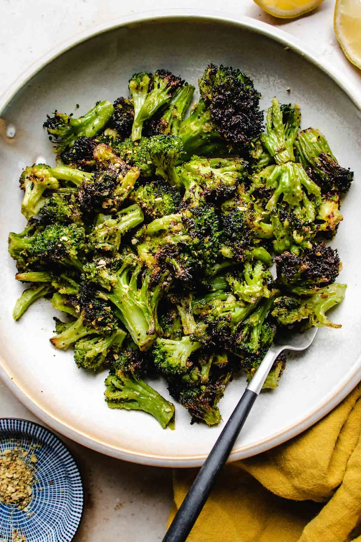 Air fried vegetables