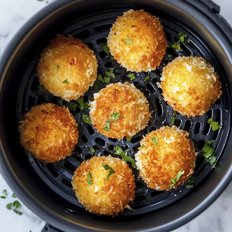 air fryer arancini