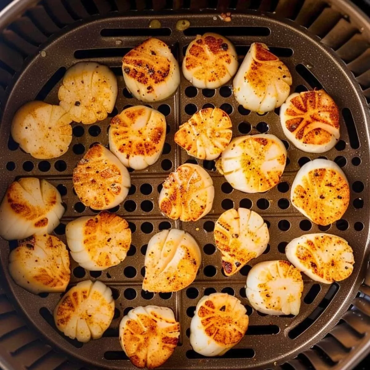 air fryer bacon wrapped scallops recipe