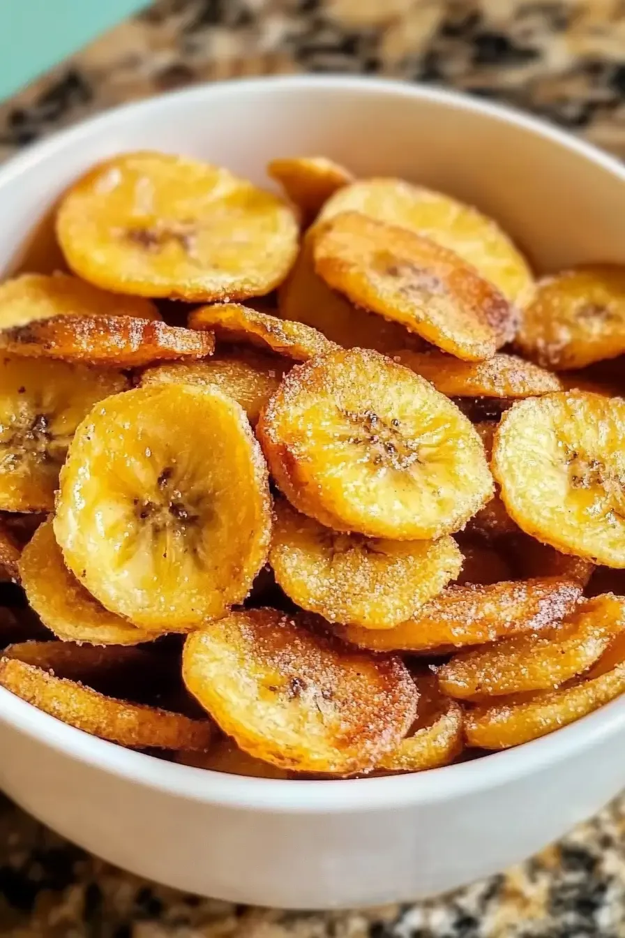air fryer banana chips recipe