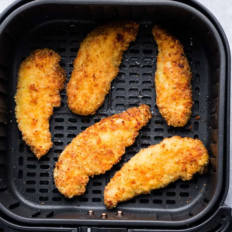 air fryer basket breaded chicken