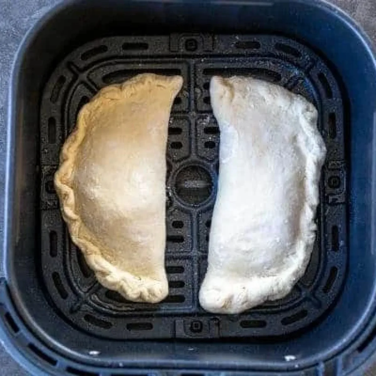 air fryer basket calzone