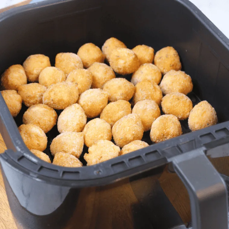 air fryer basket hush puppies