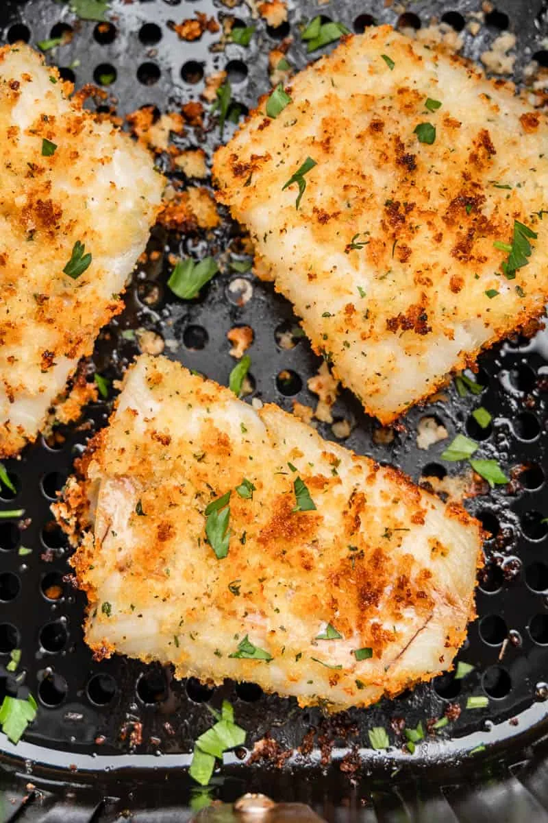 air fryer basket pollock