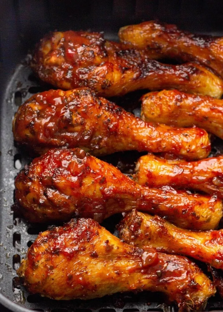 air fryer bbq chicken legs recipe