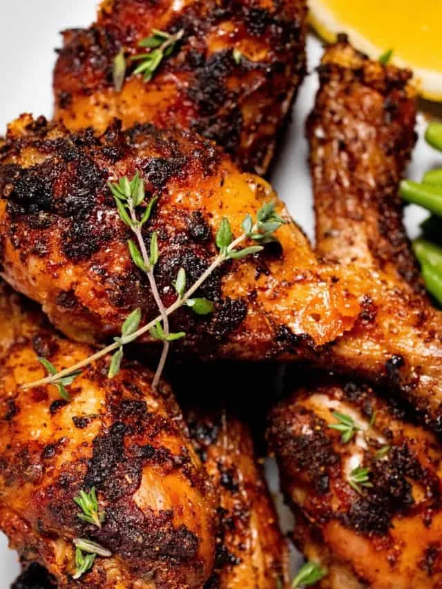 air fryer bbq chicken legs recipe