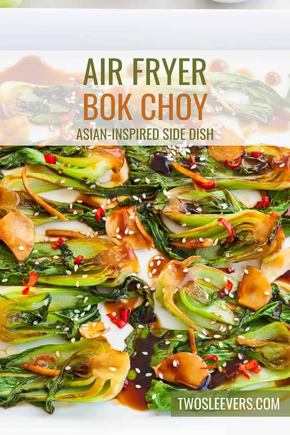 air fryer bok choy recipes
