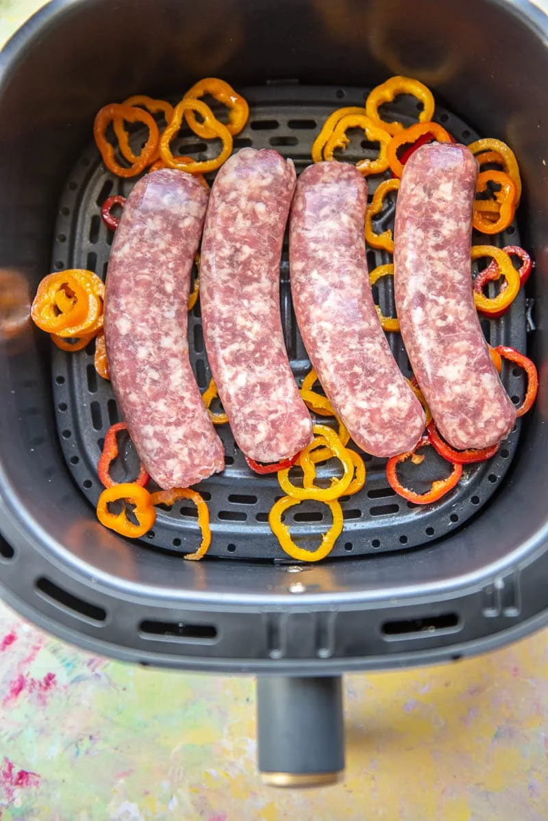 air fryer bratwurst