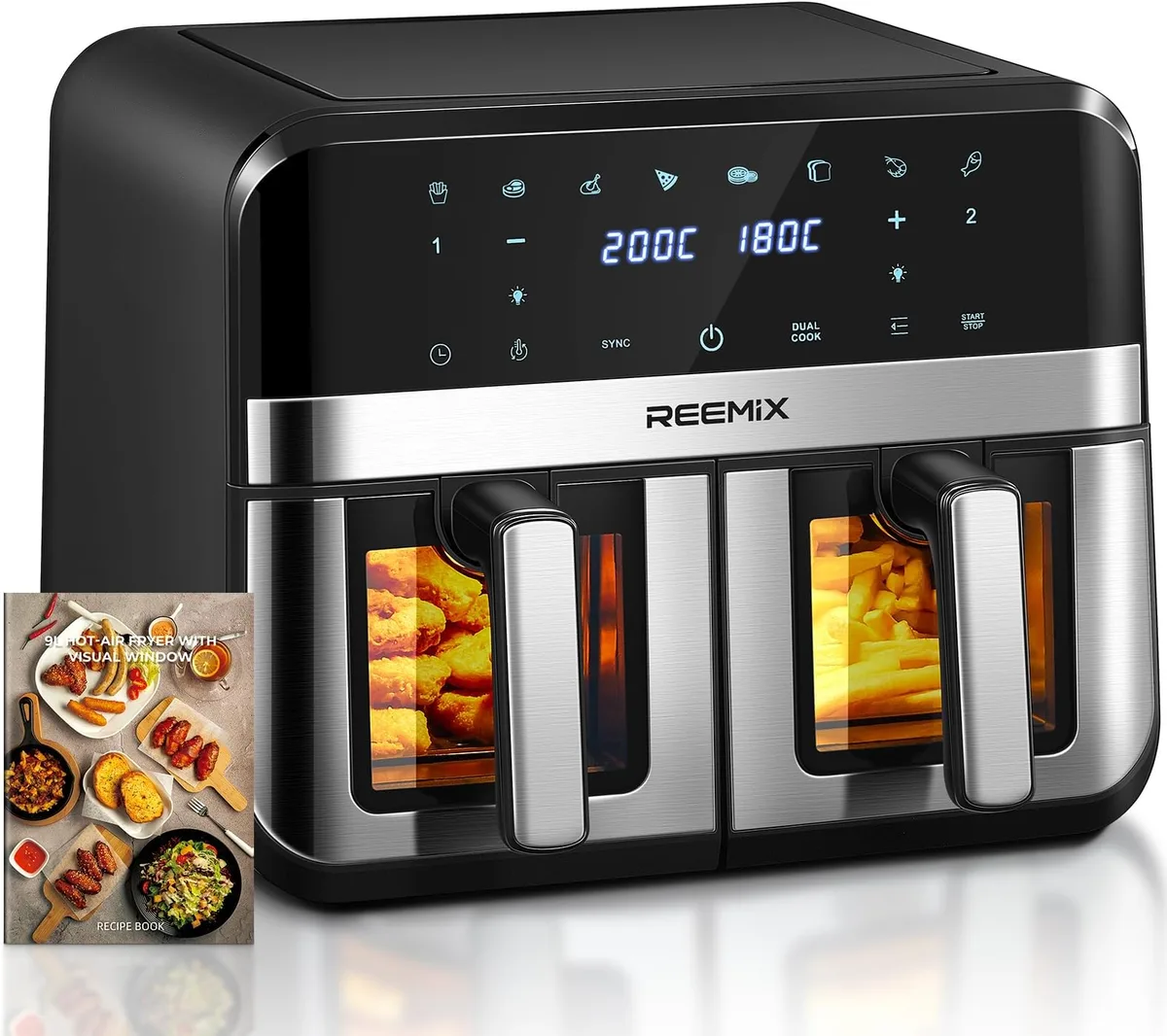 air fryer control-panel