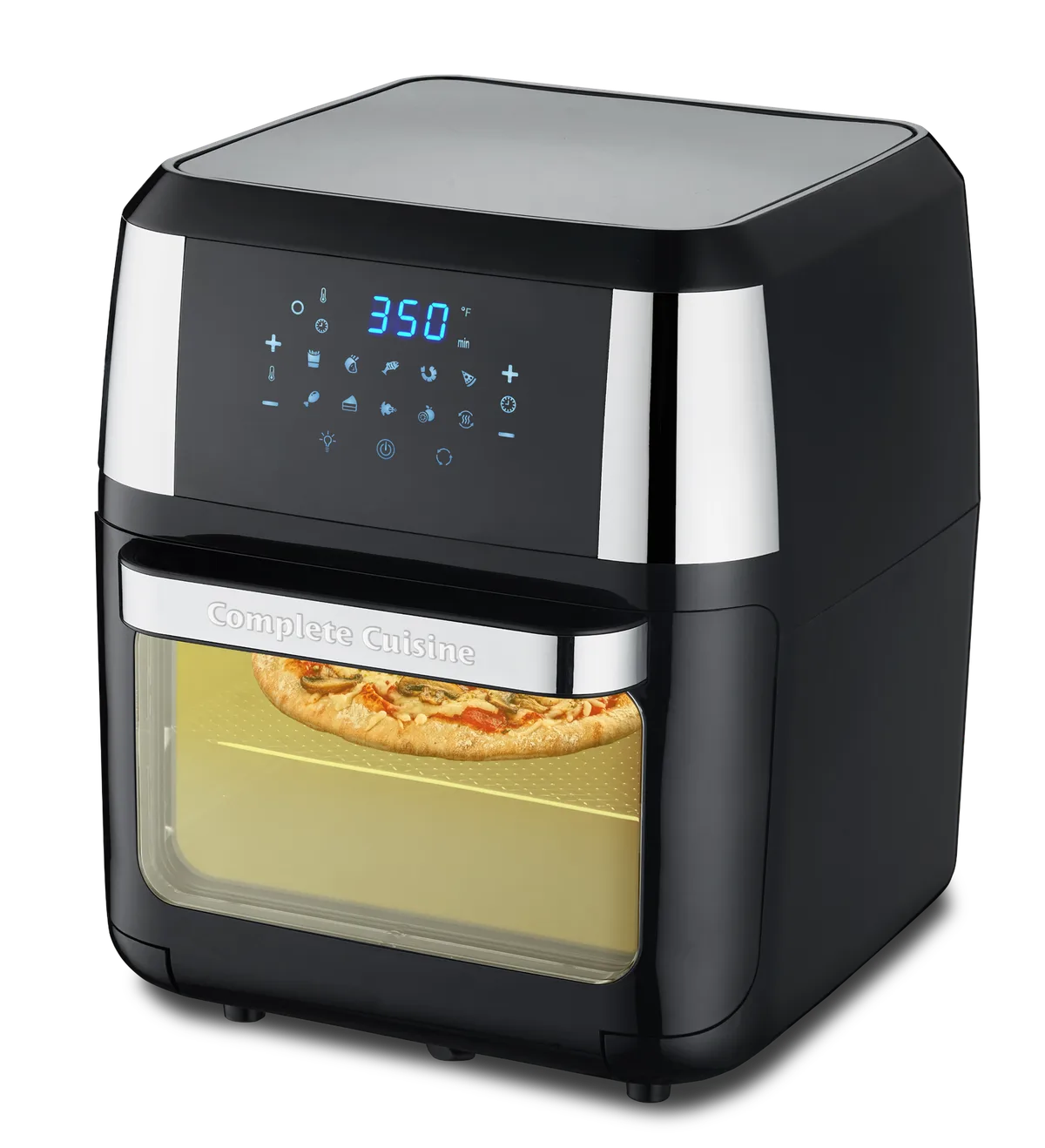 air fryer control panel temperature