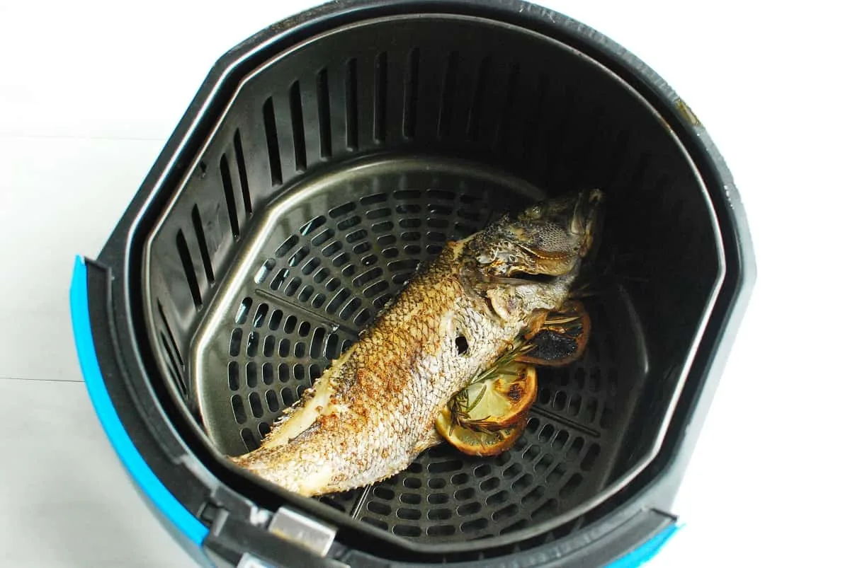 air fryer fish sticking
