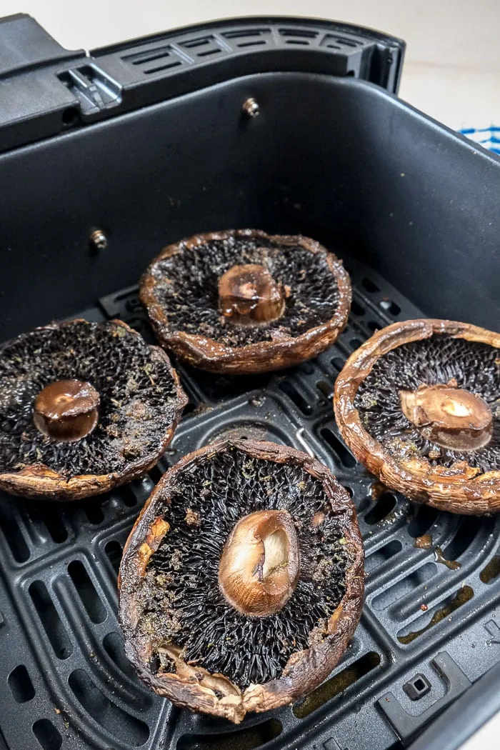 air fryer portobello mushrooms recipe