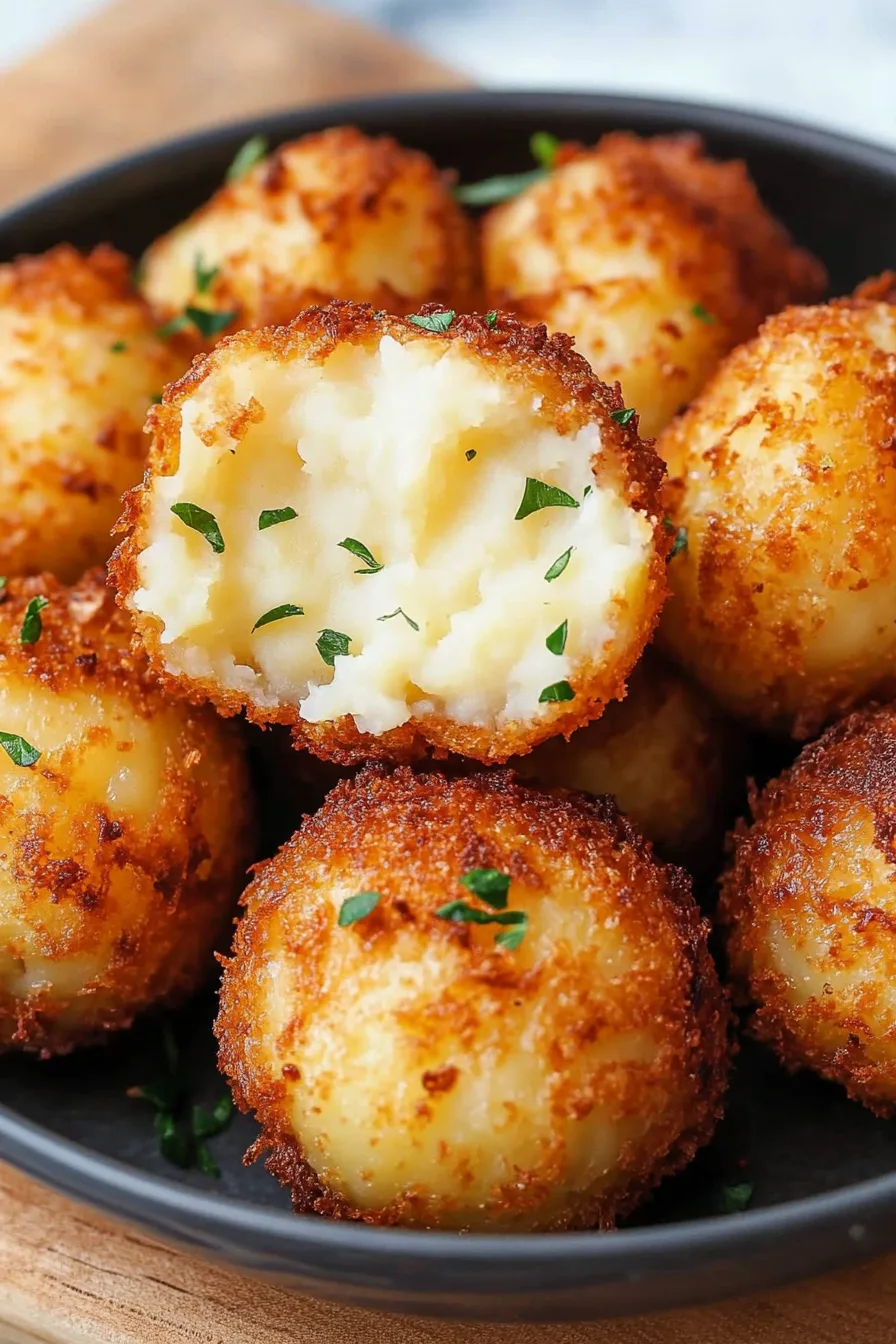 air fryer potato balls recipe