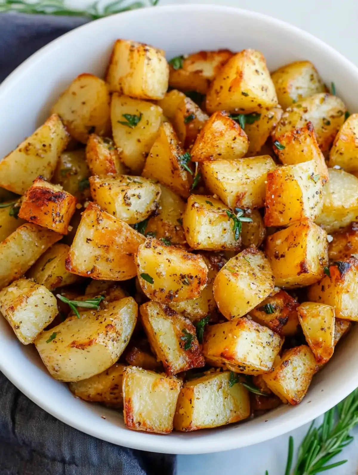 air fryer potato cubes