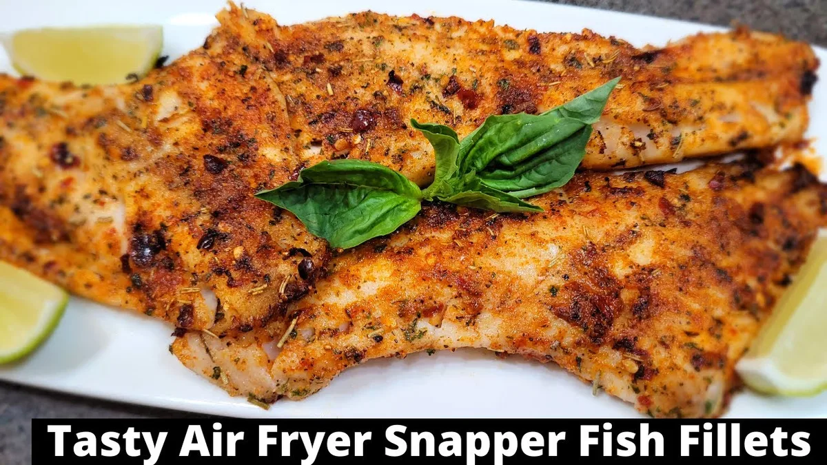air fryer red snapper fillet