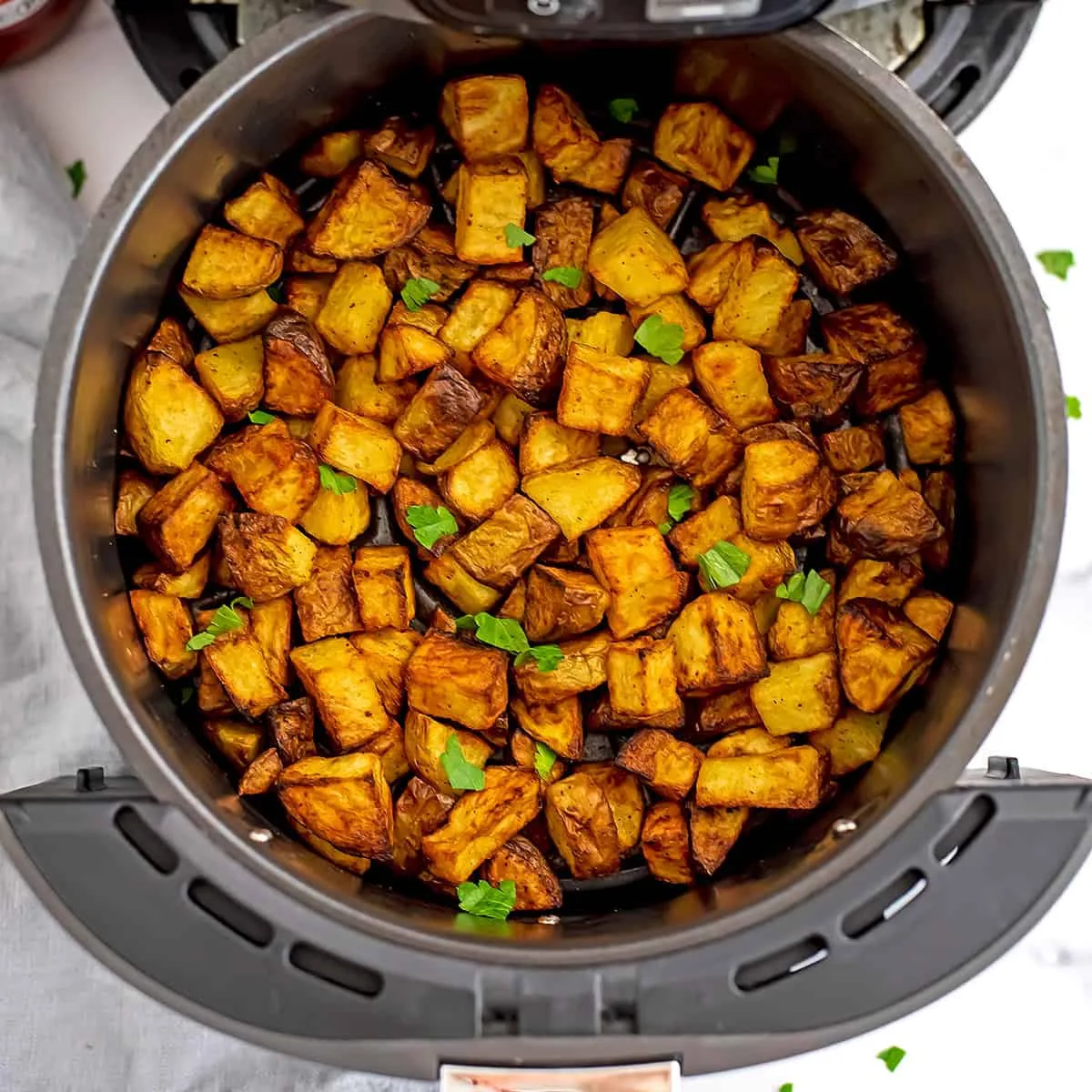 air fryer russet home fries