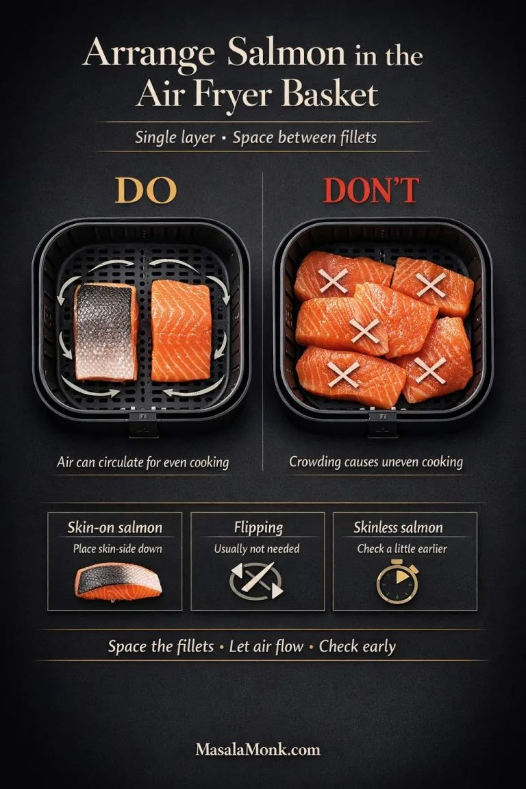 air fryer salmon fillet
