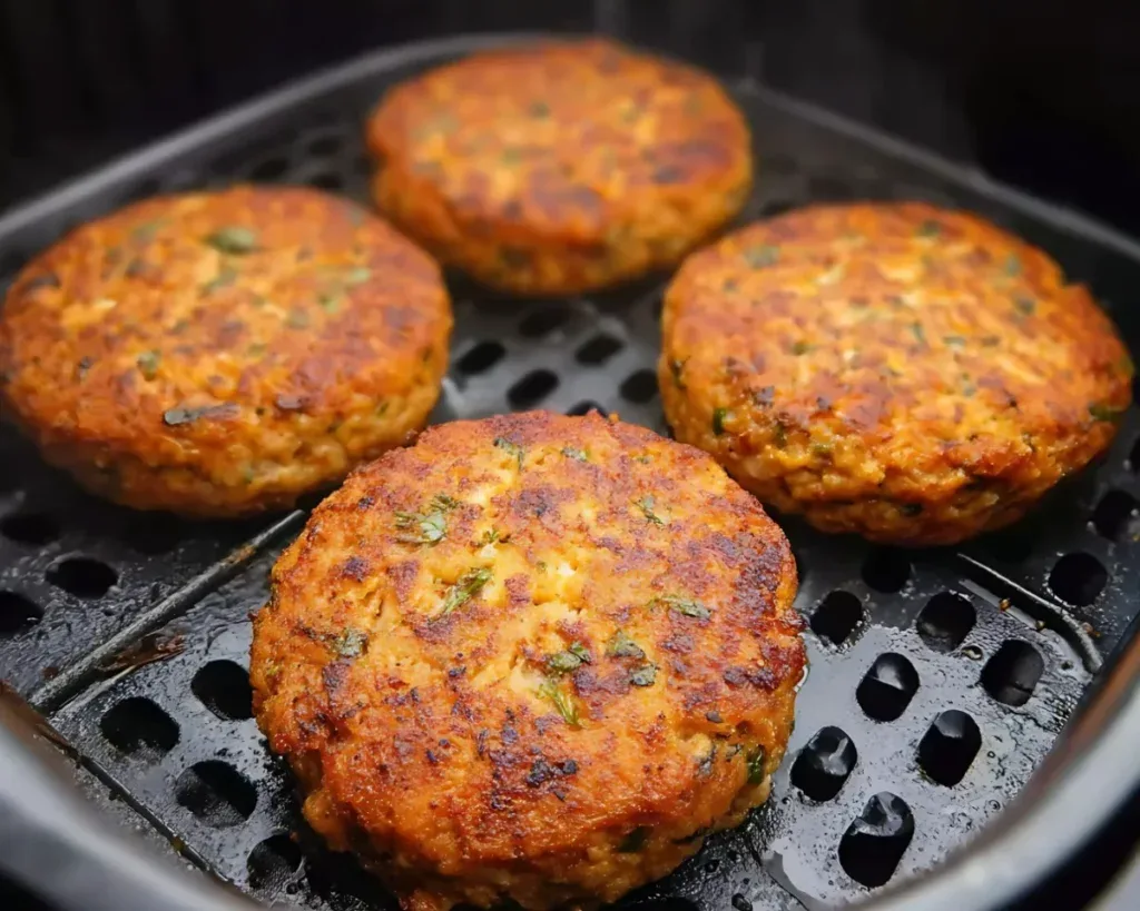 air fryer salmon patties recipe