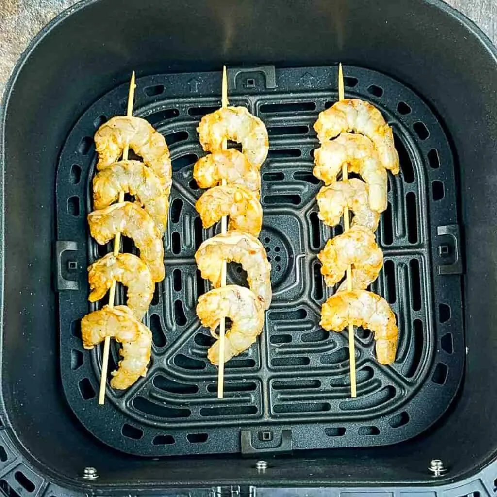 air fryer shrimp step by step