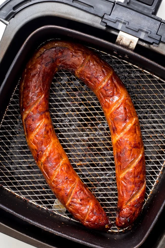 air fryer smoked sausage recipes