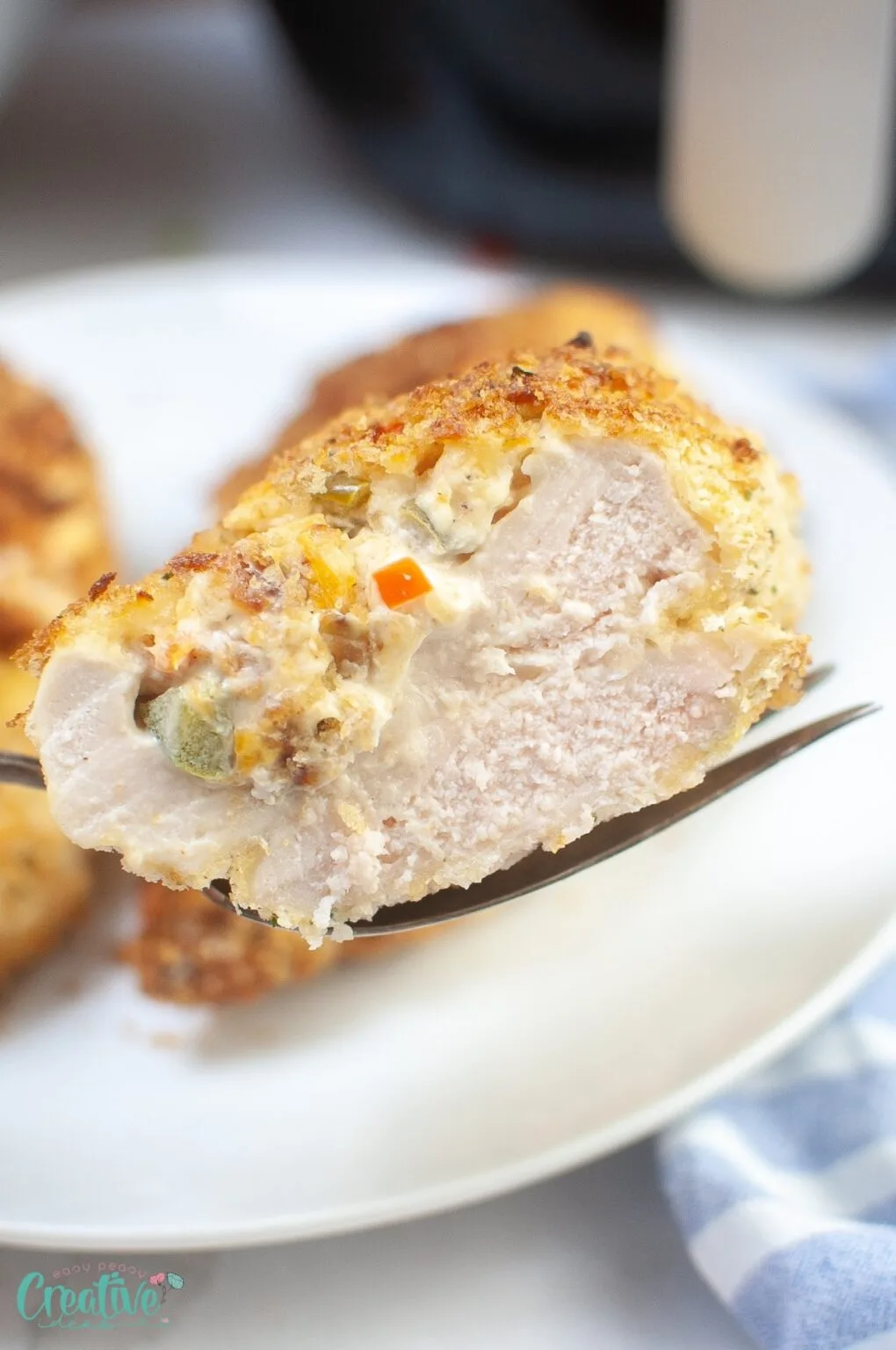 air fryer stuffed chicken breast recipes