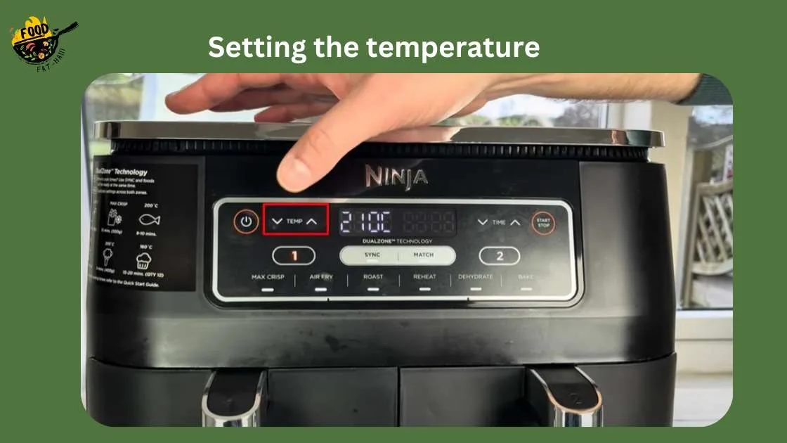air fryer temperature dial 400 degrees