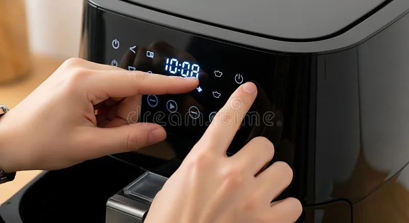 air fryer temperature dial