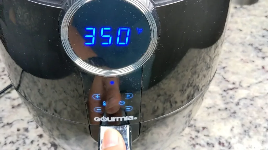 air fryer temperature settings