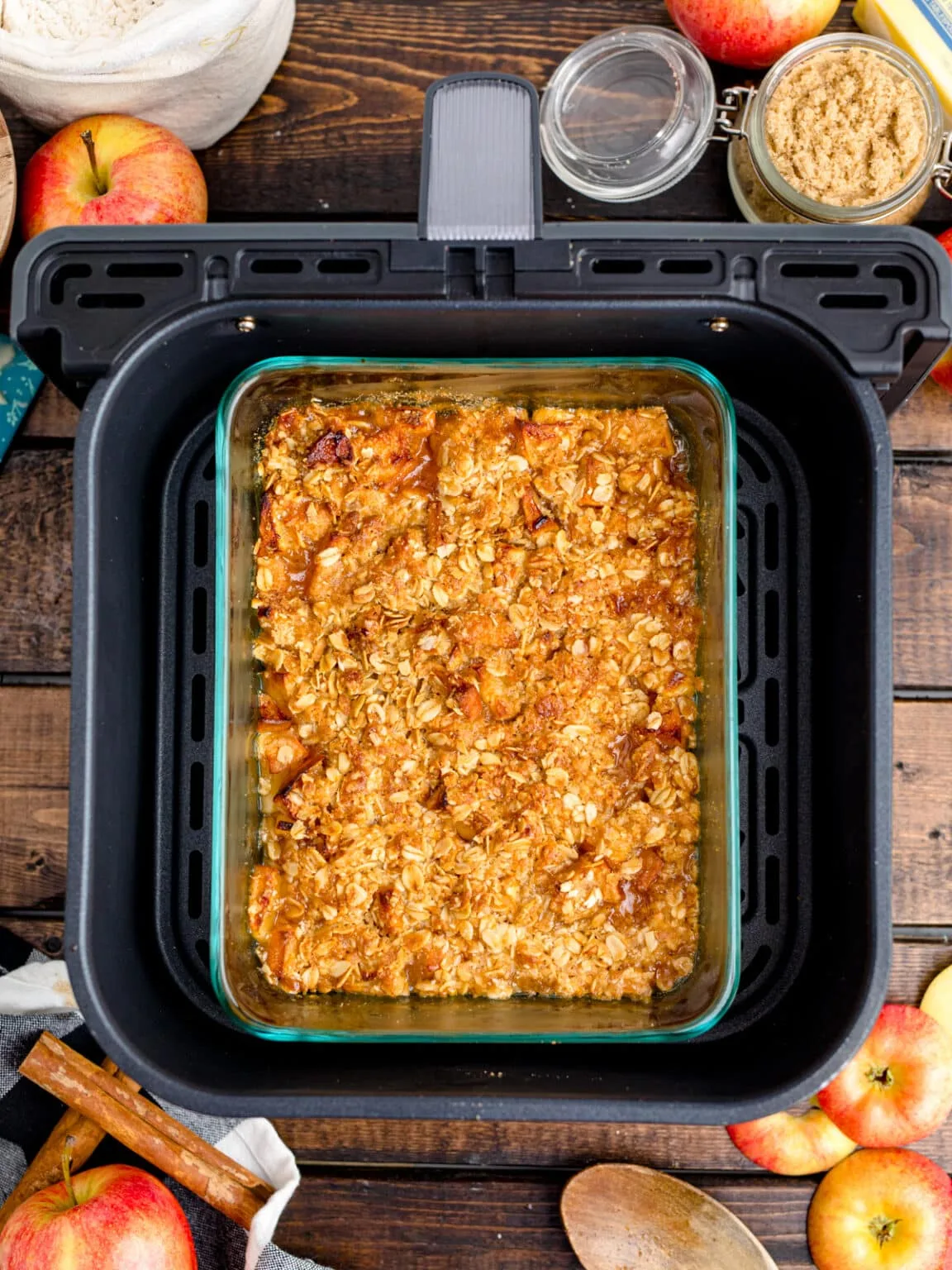 air fryer vs oven apple crisp