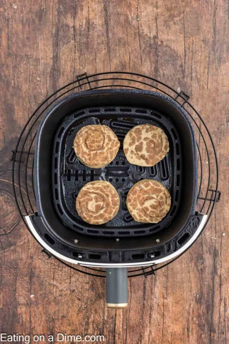 air fryer vs oven cinnamon rolls
