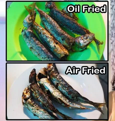 air fryer vs pan fried fish comparison