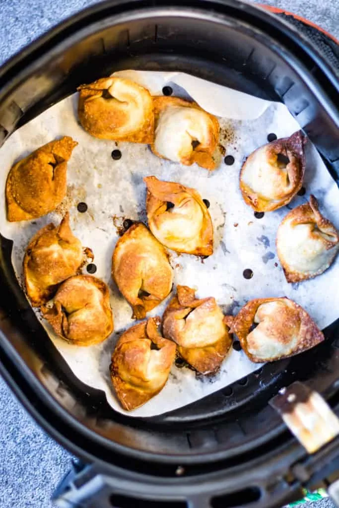 Air Fryer Wontons Cooking