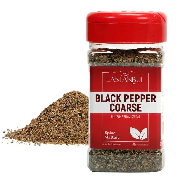 Black pepper and cayenne
