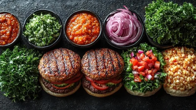 burger toppings