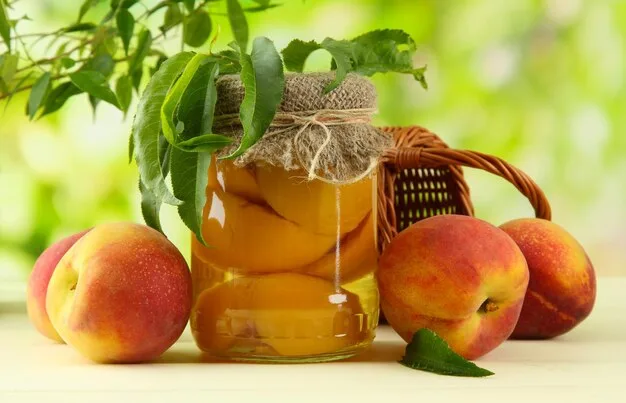 canned peaches vs fresh peaches
