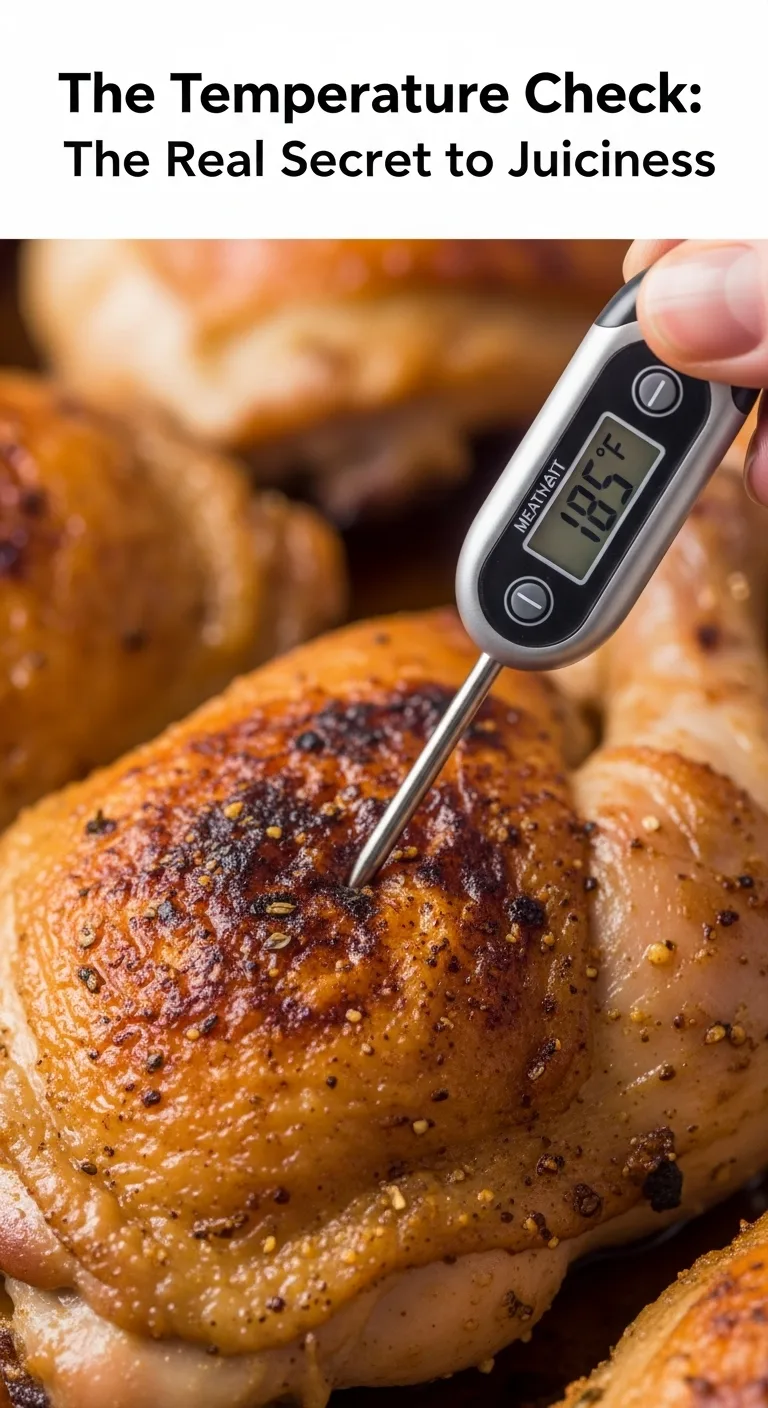 Checking internal temperature