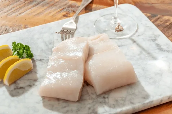Chilean sea bass fillet raw