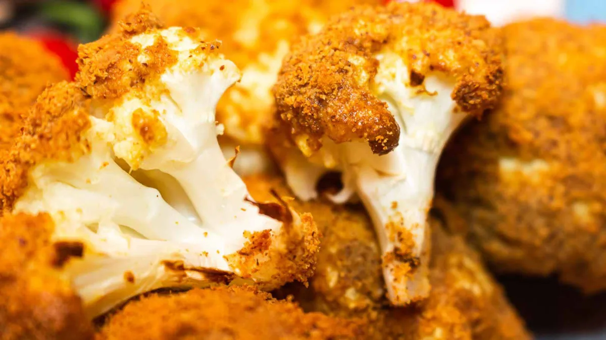 coating cauliflower for air fryer