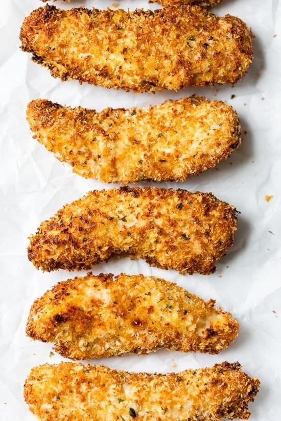 cooked air fryer chicken