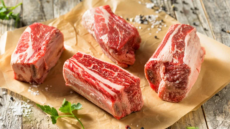 English-cut short ribs