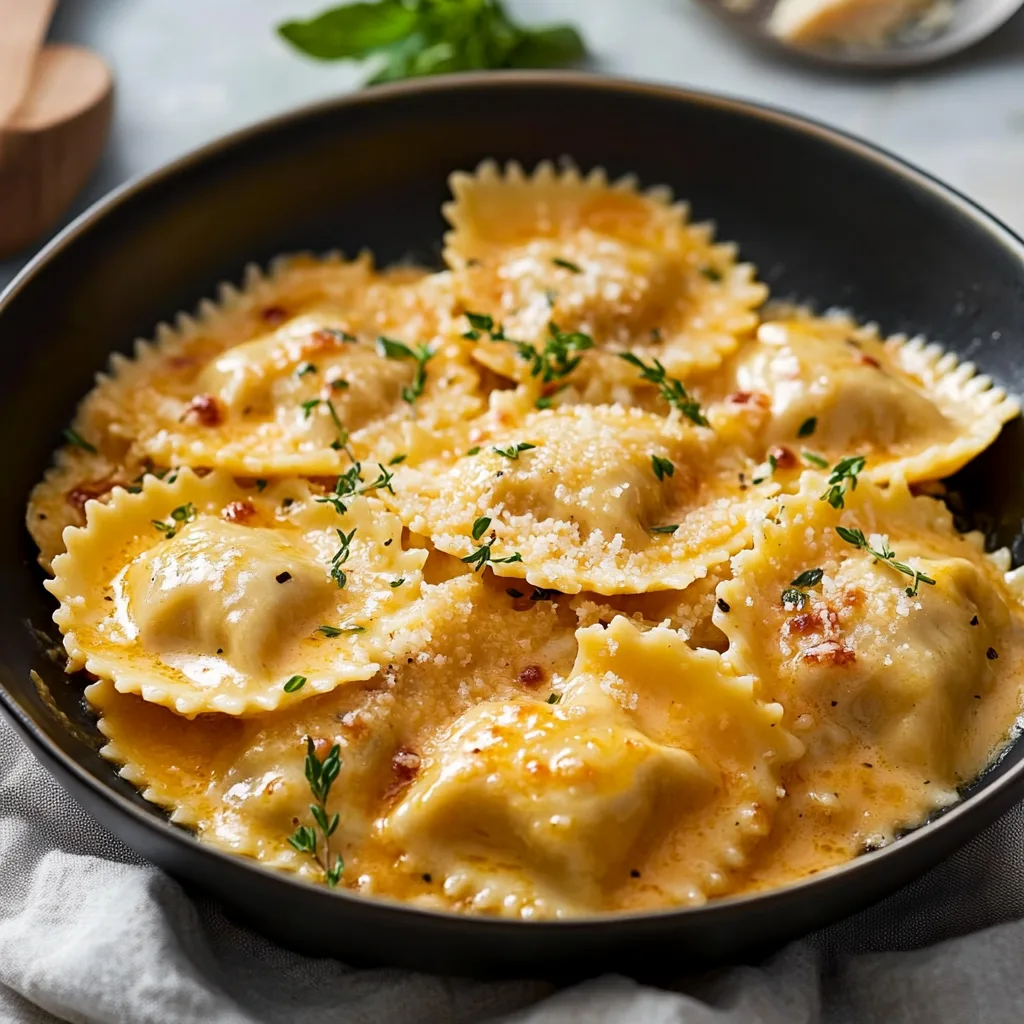 fresh ravioli