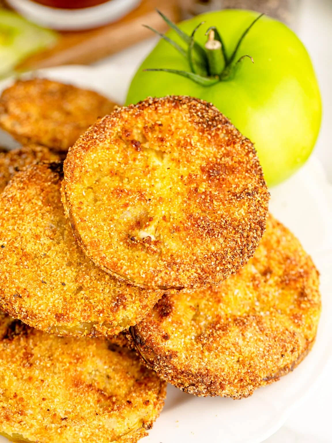 fried green tomatoes recipe air fryer