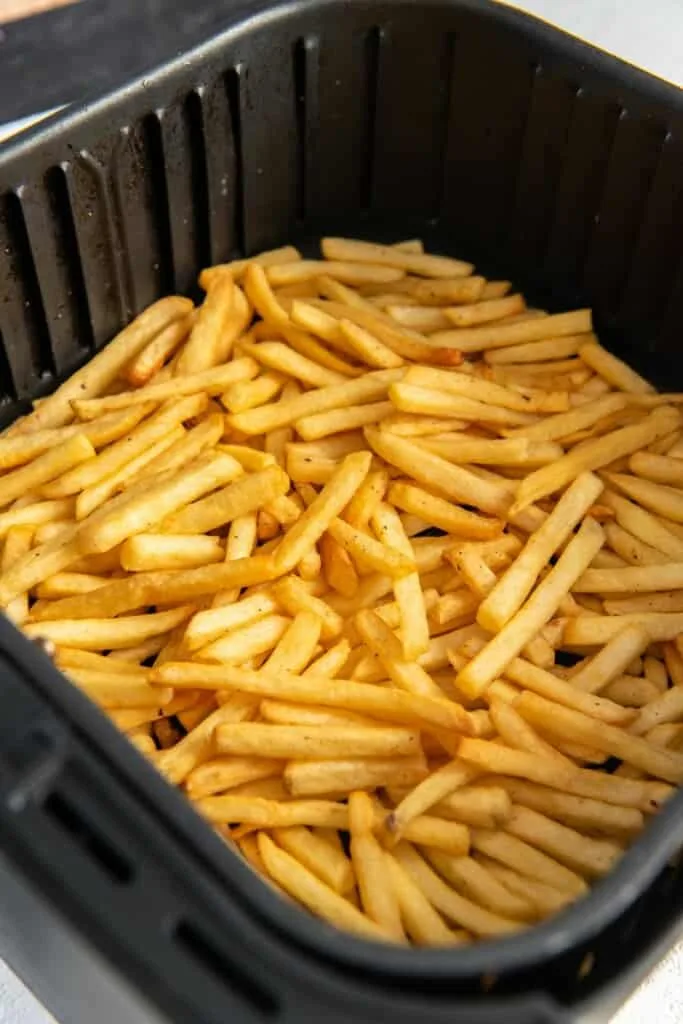 frozen french fries in air fryer